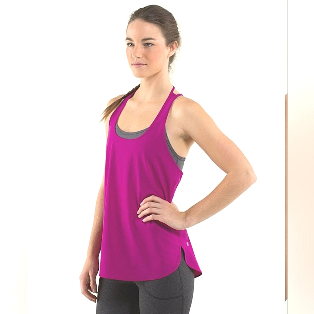 RARE Lululemon Coastal Tank Top In Barely Pink New without tags Size 8